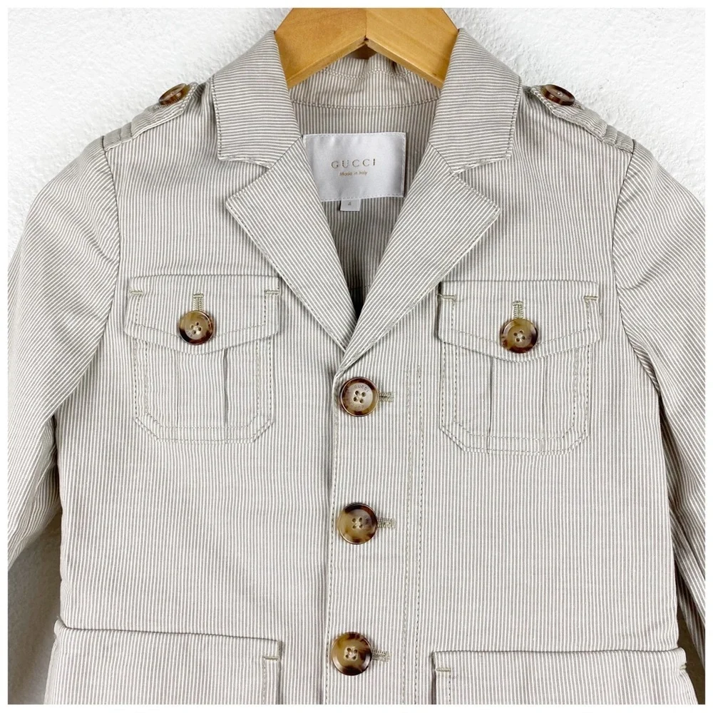 Gucci tan stripe